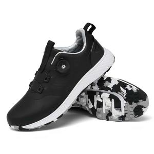 <span class=keywords><strong>Scarpe</strong></span> <span class=keywords><strong>da</strong></span> <span class=keywords><strong>Golf</strong></span> impermeabili comode <span class=keywords><strong>da</strong></span> <span class=keywords><strong>uomo</strong></span> con pomello automatico a scomparsa lacci antiscivolo fissi traspiranti di tendenza alla moda - Product Image 3