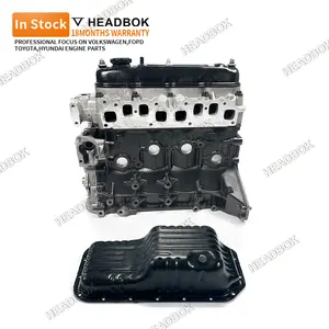 Headbok araba motoru parçaları otomatik komple motor tertibatı Toyota Hilux için 4Y OEM 11101-73020