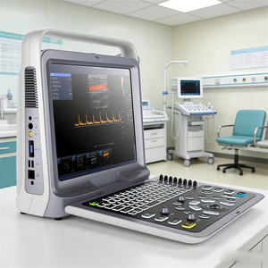 Ecógrafo Doppler Color Veterinario, Dispositivo de Diagnóstico Ultrasónico Portátil Preciso, Certificado ISO13485, Acero Inoxidable - Product Image 1