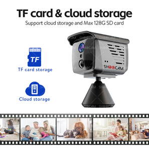 <span class=keywords><strong>Mini</strong></span> Cámara de Vigilancia 4G con Tarjeta SIM, Batería 4G, Wifi, Visión Nocturna IR, Cámara de Seguridad Portátil, Cámara IP de 5MP - Product Image 3