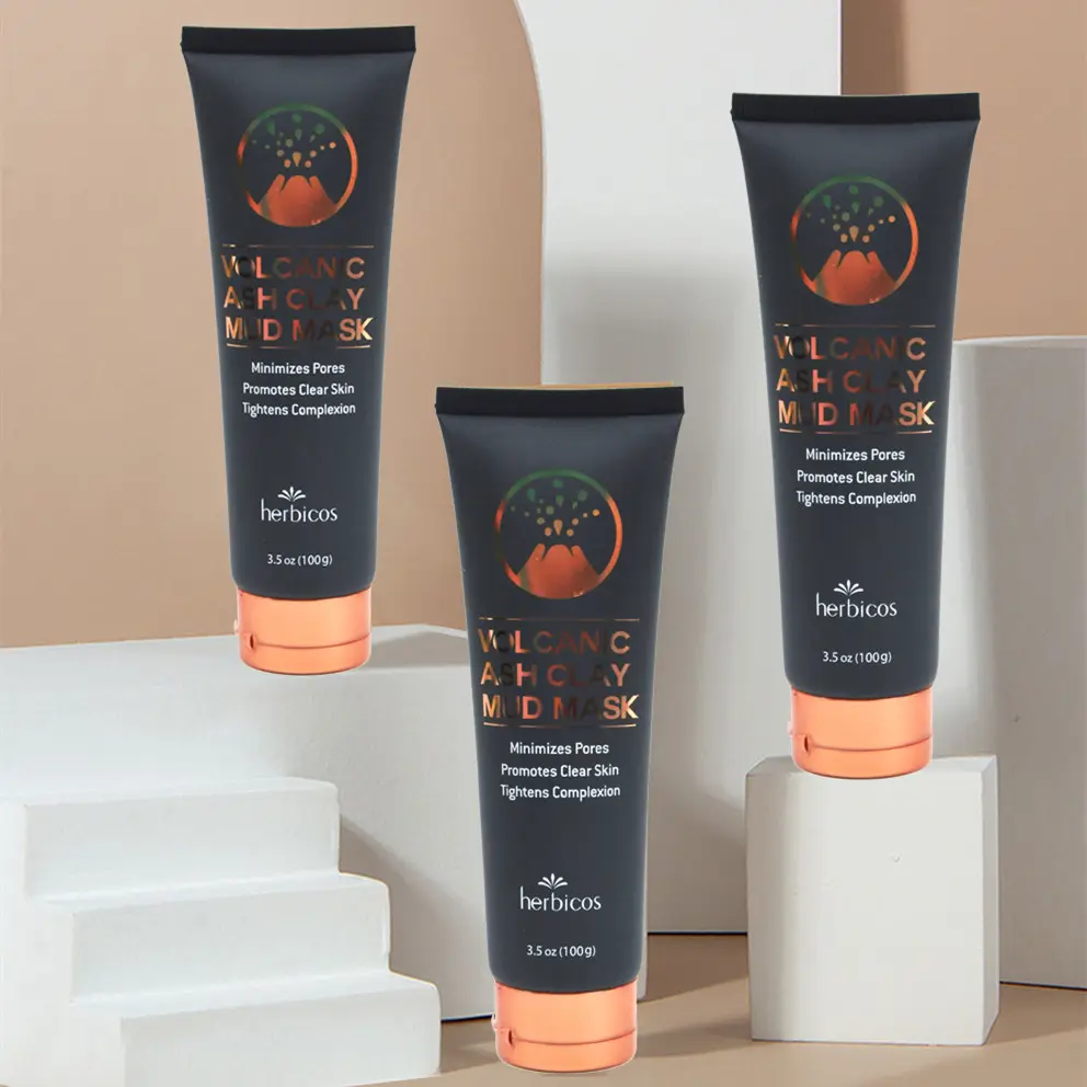 2023 New Product Skincare Natural Peeling Peel Off Clay Facial Face Skin Care Volcanic Black Dead Sea Mud Mask