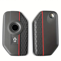 Entrée sans clé télécommande porte-clés couverture peau étui de protection Silicone caoutchouc clé veste protecteur support pour BMW