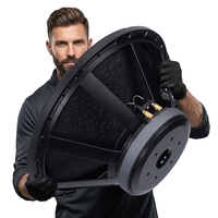 Dragonstage Haut-parleur de haute qualité 18 ''Grande puissance 550 Watts Caisson de basses à bobine vocale 4 pouces Haut-parleur 18 pouces