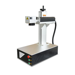 Voiern 20W 30W 50W 100W Laser Sợi Đánh dấu máy cho kim loại ID thẻ 3D máy in đồng xu khắc cho kim loại lưu trữ thẻ - Product Image 2