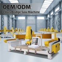Scie à pont robuste pour carreaux, machines de découpe de carreaux à pont, équipement de découpe de granit monobloc à pont