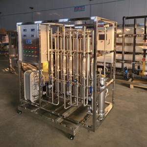 500LPH Système de traitement de l'eau à deux étages RO + EDI Fabricant d'eau désionisée Usine d'eau désionisée industrielle - Product Image 6