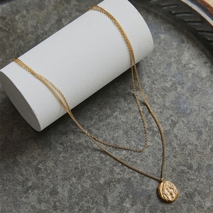 Colliers tendance 2026, bijoux minimalistes hypoallergéniques, acier inoxydable 316l, plaqué or 18k PVD, collier pour femmes - Product Image 5