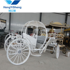 नई अमेरिकी शादी सिंड्रेला गाड़ी/पर्यटक आउटडोर हार्स-खींचा गाड़ी/रॉयल घोड़ा छोटी गाड़ी - Product Image 3