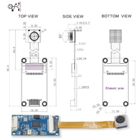 Modul Kamera Raspberry Pi OV5640 SDK USB Promosi, Sensor Kamera 5MP CMOS UVC OTG RGB HD Autofokus 30fps Mini