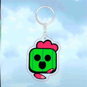 Llavero de Aleación de Zinc con Diseño de Brawl Stars, Colgante para Mochila con Patrón de Héroe de Videojuego Móvil para Mayores de 14 Años - Product Image 4