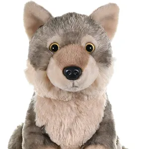 Peluche de loup Animal en peluche cadeaux pour enfants