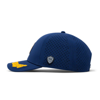 En gros, Casquette 6 panneaux Oxford Terry Sportive Dobby Respirante Imperméable avec Étiquette en Caoutchouc Personnalisée, Broderie et Logo en Cuir ML Half Net