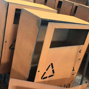 <span class=keywords><strong>Acier</strong></span> Corten pré-âgé, patiné, ondulé, structurel, brut, conforme à la norme ASTM A588 - Product Image 6