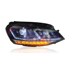 WGYAP ไฟหน้า <span class=keywords><strong>MK3</strong></span> 3ดวงสำหรับกอล์ฟ, ไฟสีเหลือง12โวลต์เปลี่ยนสีได้สำหรับกอล์ฟ VolkSwan พร้อม D2S D1S รูปทรงหลอดไฟ D3S - Product Image 1