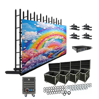 Gabinete LED P2.5 de 500x500mm para Alquiler, con Unión sin Costuras, para Escenarios de DJ, Conciertos al Aire Libre y Pantallas de Video