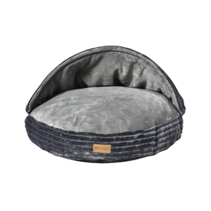 <span class=keywords><strong>2</strong></span> in 1 großes rundes Katzen bett Großhandel Warm Stripe Stoff Haustier Kissen Hunde bett mit abnehmbarer Abdeckung - Product Image 3