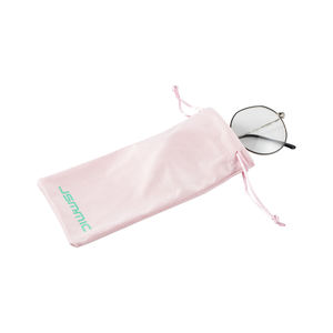 Bolsa de tela de microfibra con logotipo personalizado para gafas, estuche de microfibra para gafas de sol, productos de cuidado - Product Image 2