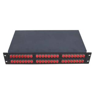 Precio de fábrica 1U 19 pulgadas Rack Caja de terminales de <span class=keywords><strong>fibra</strong></span> fija 12/24/36/48/96 puertos FC Tipo FTTH Caja de terminación óptica - Product Image 2