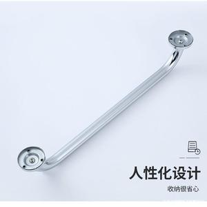 Barre d'appui courbée pour baignoire, poignée de sécurité antidérapante en acier inoxydable 304 pour personnes âgées, support de douche pour salle de bain - Product Image 3
