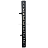 18*18W RGBWA + UV 6in1 a mené le faisceau lumineux de barre de lavage de mur avec l'effet de poursuite pour l'éclairage de DJ d'étape de club
