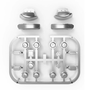 Kit de remplacement transfrontalier de capuchons de touches ABS pour la réparation de boutons de manette de jeu EXtremeRate pour Nintendo <span class=keywords><strong>Switch</strong></span> OLED - Product Image 6