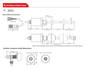 Sensor <span class=keywords><strong>de</strong></span> Posición Magnetostrictivo <span class=keywords><strong>EJ</strong></span> con Protección IP67/IP68, 24V DC, 1 Año <span class=keywords><strong>de</strong></span> Garantía, Fabricado en Guangdong para Brazos <span class=keywords><strong>de</strong></span> Maquinaria <span class=keywords><strong>de</strong></span> Construcción - Product Image 4