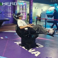 HEROVR Chaise de mouvement 3DOF en métal pour réalité virtuelle immersive à 360°, à faible investissement, pour parcs d'aventure intérieurs/extérieurs, salles de jeux et centres commerciaux