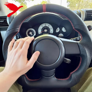 Accessoires intérieurs de voiture, volant en cuir microfibre de remplacement pour Toyota FJ <span class=keywords><strong>Cruiser</strong></span> 2006-2022 - Product Image 4