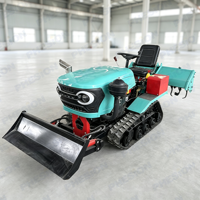 Mini Cultivadora Agrícola Multifuncional de 35 HP al Mejor Precio, con 5 Accesorios de Trabajo Completos para la Agricultura