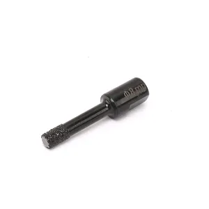 M10 8mm alat bor basah kering Kit mata bor vakum pengeras lubang gergaji inti berlian mata bor