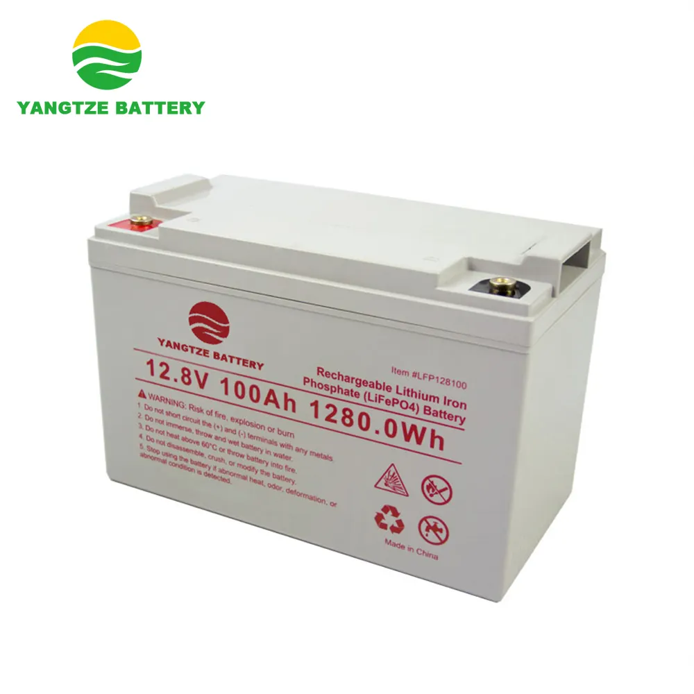 Lithium Battery 100ah Yangtze 5 Years Warranty 15 Years Working Life 100ah 18650 Lithium Battery