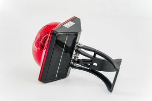 Солнечный звуковой и световой сигнальный маяк с LED-подсветкой, защита IP66, время работы 6-12 дней, перезаряжаемый, для аварийно-спасательного персонала - Product Image 3
