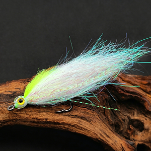 3 Stück pro Box Angel Fiber Streamer Fliegenfischen Nassfliegen für Forelle, Lachs und Steelhead – Angelköder - Product Image 4