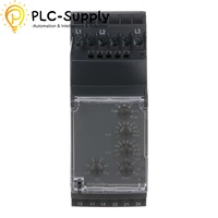 Relais de contrôle d'alimentation triphasé RM35TF30 220-480V CA, défaillance de phase, déséquilibre, sur/sous-tension, 2 C/O, montage sur rail DIN