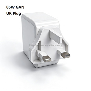 85W GaN Charger 4-Ports Fast Charging <strong>USB</strong> C PD 3.0 QC3.0 <strong>UK</strong> <strong>Plug</strong> for MacBook Laptop iPhone Samsung Travel Phones - Product Image 4