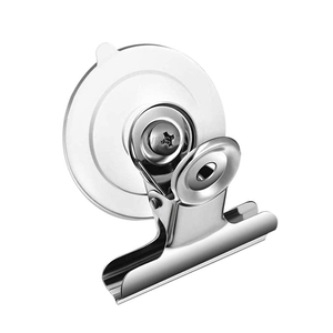 Clips de fer en métal robustes grande ventouse affichage <span class=keywords><strong>publicitaire</strong></span> signes pop support de pince porte-badge et accessoires - Product Image 1