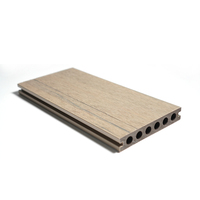 Planches de terrasse en WPC imperméables, ignifuges, design moderne, revêtement de sol extérieur pour usage en jardin