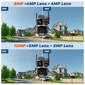 Okam 10mp Waterproof 5g/2.4g Wifi <strong>Camera</strong> PTZ Motion Detection AI Alarm Push Two Way Intercom Home Security <strong>Camera</strong> Cctv <strong>System</strong> 4g - Product Image 6