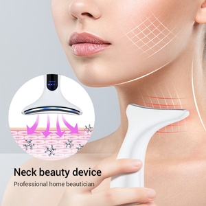 Appareil de beauté pour le cou et le visage, traitement de lifting, raffermissement de la peau, vibration, masseur pour le cou et le visage, appareil de beauté - Product Image 3
