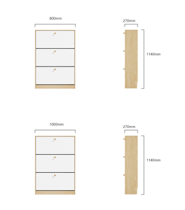 Living Room Furniture <b>Shoe</b> <b>Rack</b> Cabinet MDF Wooden Folding <b>Storage</b> KH-03 <b>Shoe</b> Cabinet KH-03 - Product Image 6