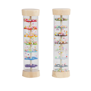 Jeu éducatif Montessori en bois : tube <span class=keywords><strong>sonore</strong></span> et <span class=keywords><strong>sablier</strong></span> – hochet musical pour garçons et filles de 5 à 7 ans - Product Image 4