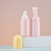 Flacon pompe vide en PET 120 ml pour produits de soin, emballage de liquide moussant, vente en gros, flacon cosmétique personnalisable avec marque privée