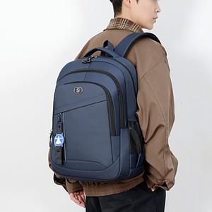 New Trendy <b>Waterproof</b> Polyester Zipper <b>Backpack</b> Fashionable Personality Durable Wear-resistant Versatile Large Capacity 20-36L - Product Image 4