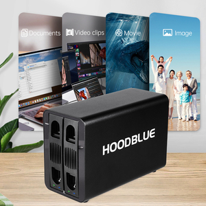 Hoodblue ds2031 10gbps usb3.2 Ổ cứng kép khoang Đột kích Bao Vây-cho 2.5 "/3.5" SATA <span class=keywords><strong>HDD</strong></span>/ssd-<span class=keywords><strong>raid</strong></span> <span class=keywords><strong>0</strong></span>/1/JBOD/PM, vỏ nhôm - Product Image 3