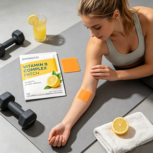 SHINECO 30 Cerotti Transdermici Omega 3, Alternativa all'Olio di Pesce, Cerotti per la <span class=keywords><strong>Salute</strong></span> di Articolazioni, Cervello <span class=keywords><strong>e</strong></span> <span class=keywords><strong>Cuore</strong></span> - Product Image 1