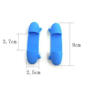 Silicone Oven Mitts Heat Resistant Pinch Grips Finger Protectors <b>Pot</b> <b>Holder</b> Non-slip Waterproof Dishwasher Safe -40C to 230C - Product Image 4