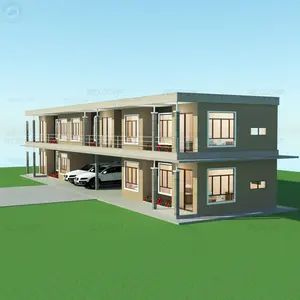Stahl Struktur Vorgefertigte Wohnung Haus Vorgefertigten Wohnung Gebäude für Verkauf in UAE