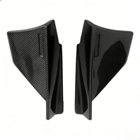 VEILSIDE Nouveaux éclairs latéraux de pare-chocs arrière en fibre de carbone à remplacement direct pour Nissan GT-R R35 2017-2025, 2 pièces, diffuseur arrière