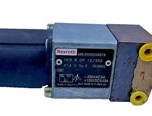 Plc R900566879 Hed 8 <span class=keywords><strong>0p</strong></span> 12/350 K14 S หน้าแปลนสวิตช์ไฮดรอลิกสำหรับสินค้ารับประกัน ข้อได้เปรียบด้านสินค้า มีสินค้าในสต็อก - Product Image 1