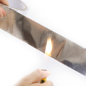 Ruban en aluminium Ruban d'étanchéité résistant à la chaleur Ruban adhésif pour conduits, isolation, évents de séchoir, étanchéité des tuyaux chauds et froids - Product Image 3